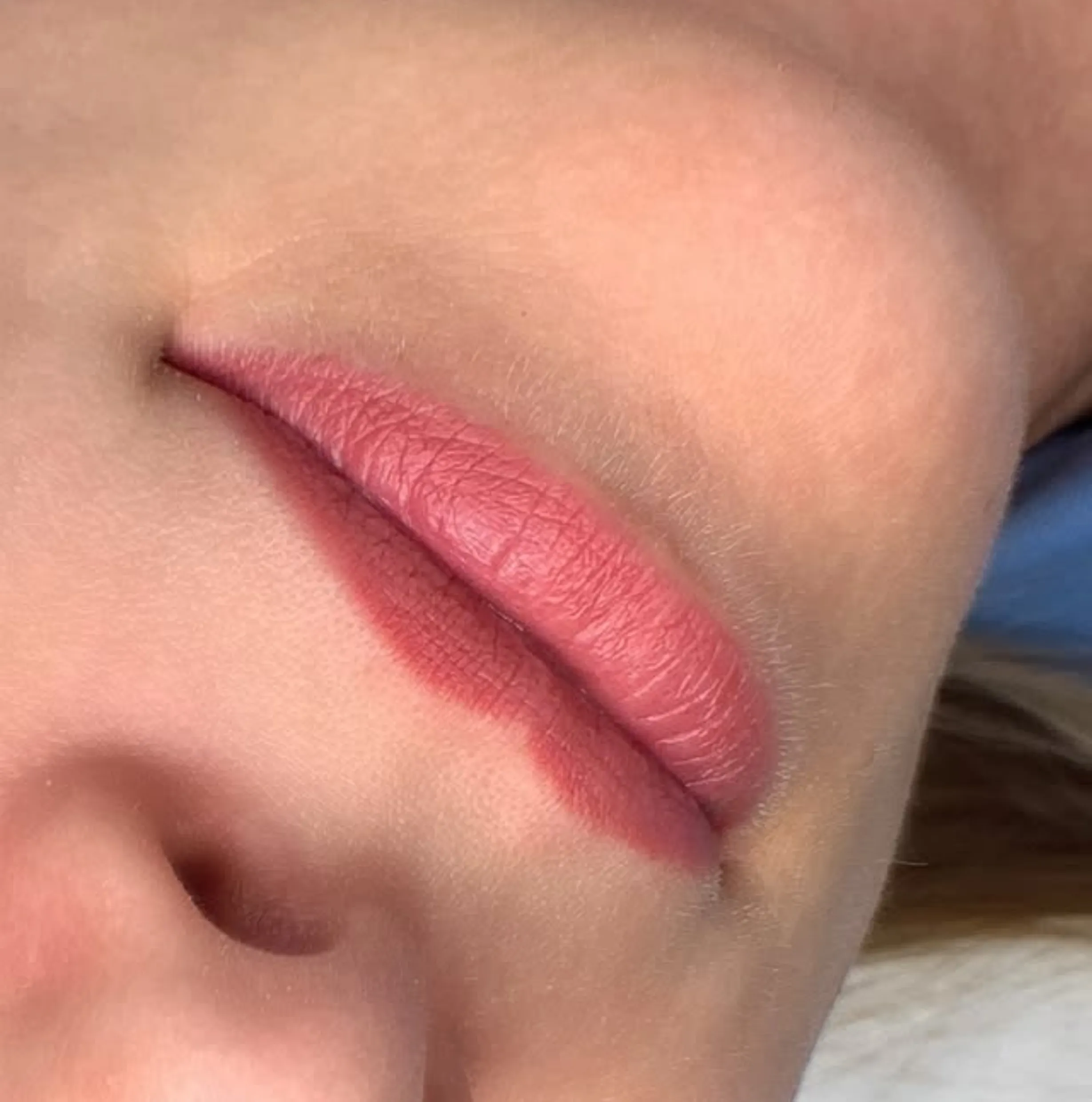 lip tattoo fading timeline