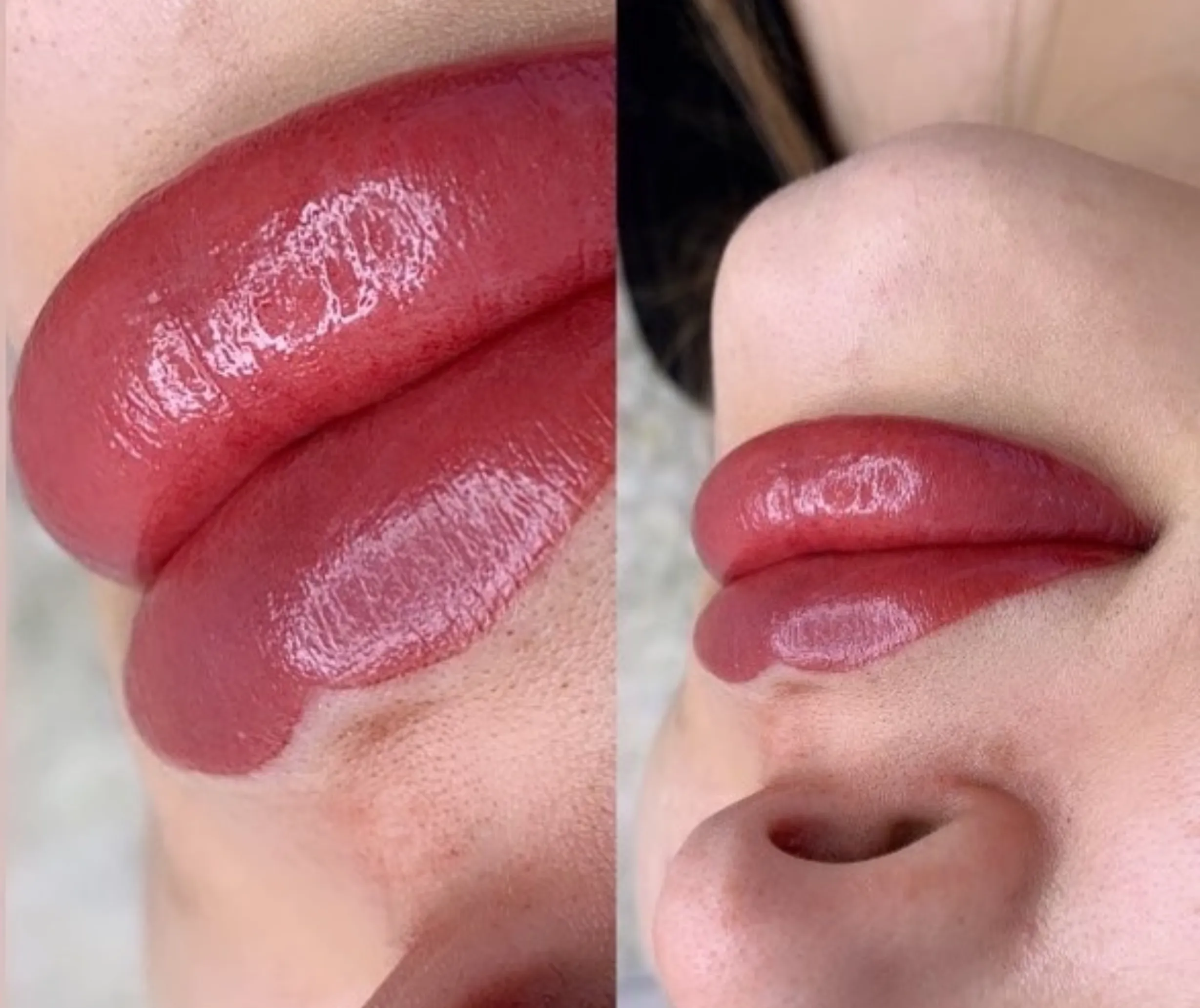 lip tattoo ghosting explanation